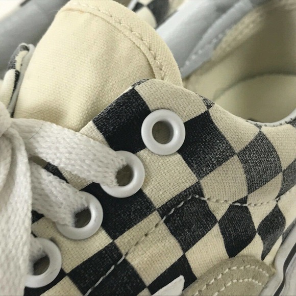 RARE VANS Era Checkerboard Gray Suede Skateboarding Shoes Men's 6.5 || Women's 8 - Picture 4 of 6
